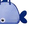 Mesh Beach Bag, Cute Cartoon Fish Shape, with Shoulder Straps Breathable Design, Storage Bag for Beach Toy Swimwear Snacks Outdoor Use