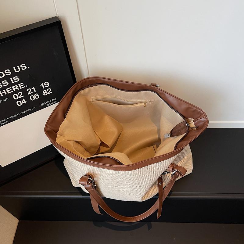 Commuter Tote Bag Women's Shoulder Bag Large Capacity Underarm Bag