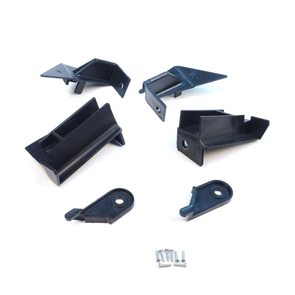 EHL520+EHL521 Headlight Holder Mount Repair Bracket Tab Set Left Right Side for Renault Dacia Lodgy Dokker 2012-On 260607950R 260102414R