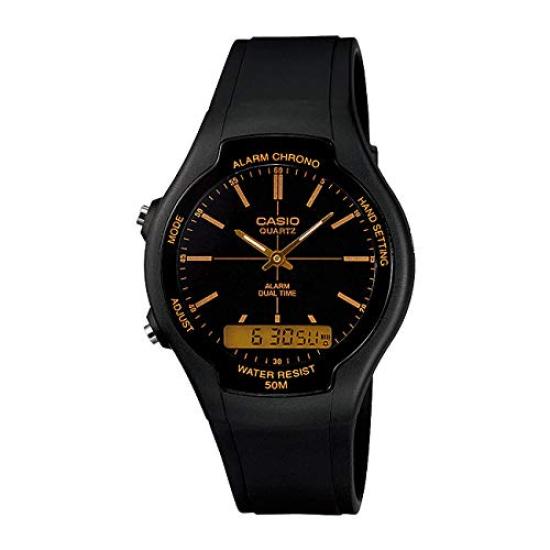 

[Casio] CASIO Часы Стандартные Аналогово-цифровые AW-90H-9E Мужские [Реимпортированные]