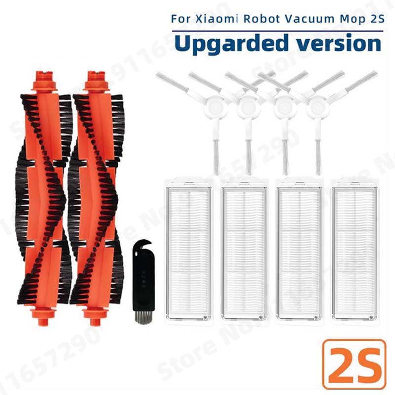 For Xiaomi Mi Robot Vacuum Mop 2S / Mop P / Mop Pro / XMSTJQR2S / STYTJ02YM Replacement Parts Main Side Brush Hepa Filter Mop