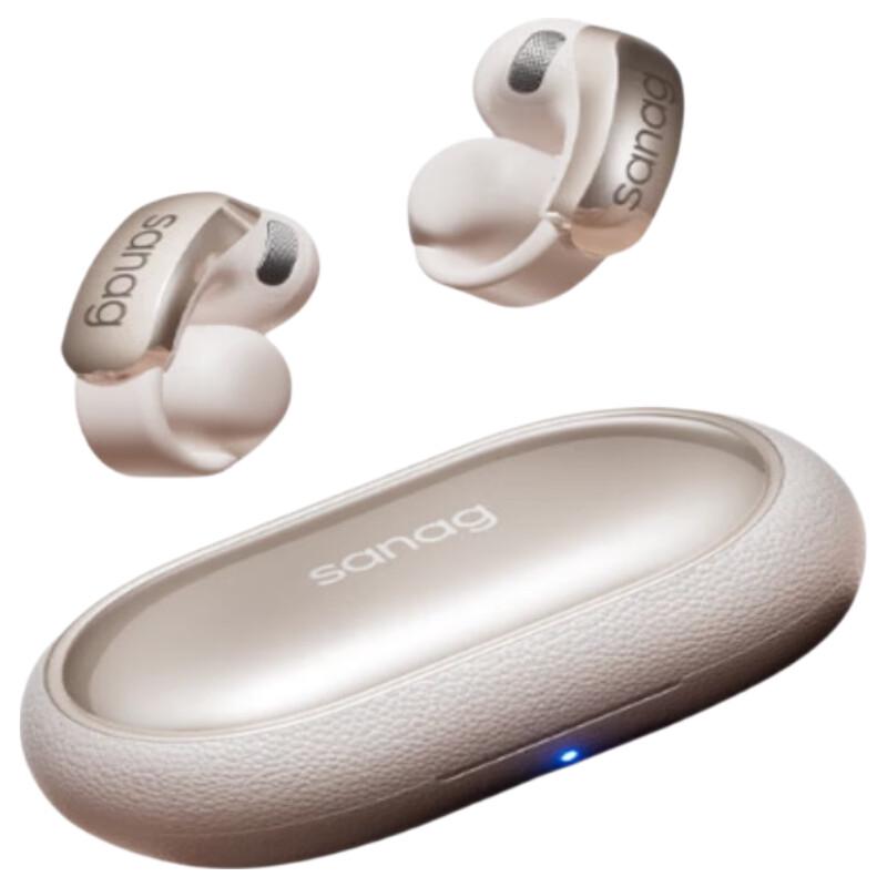 SANAG S9S AI Open-Ear Ear-Clip Bluetooth Headphones