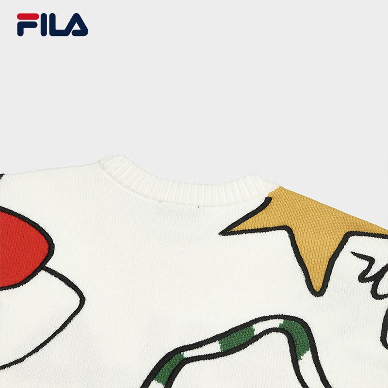 FILA Couple's New Year Graffiti Knit Sweater