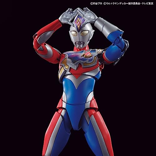 BANDAI SPIRITS Figure-rise Standard Ultraman Decker Flash Type Color-Coded Plastic Model 2640764