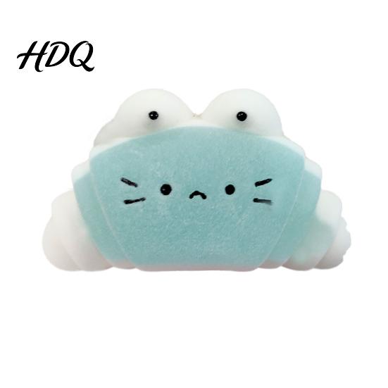 Slow Rising Croissant Toy Cartoon Squeeze Stress Relief Bread Sensory Anxiety Portable Kids Adults Simulated Food Pinch Fidget