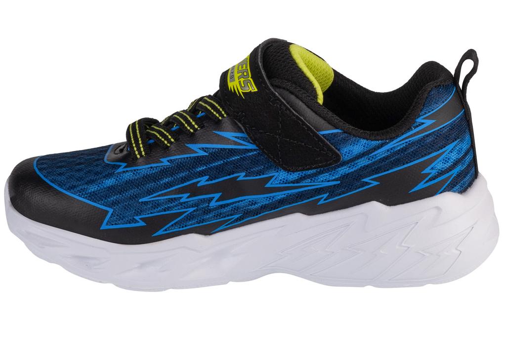 Skechers S-Lights: Light Storm 2.0 - Bolt Brights, for Boy Black Sneakers