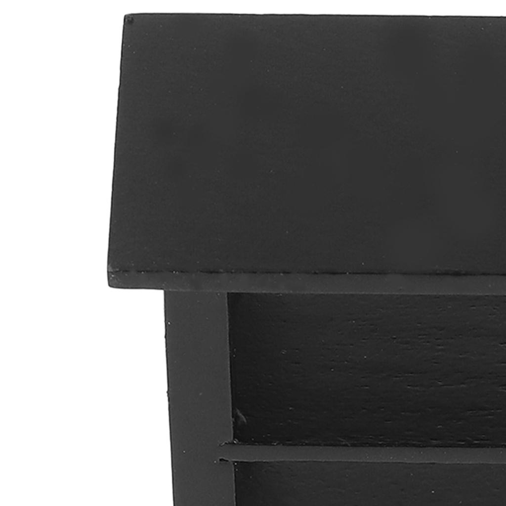Doll House 4 Layers Shelf Vivid Lifelike Appearance Pure Color 1:12   Flower Stand for   Decoration Gifts