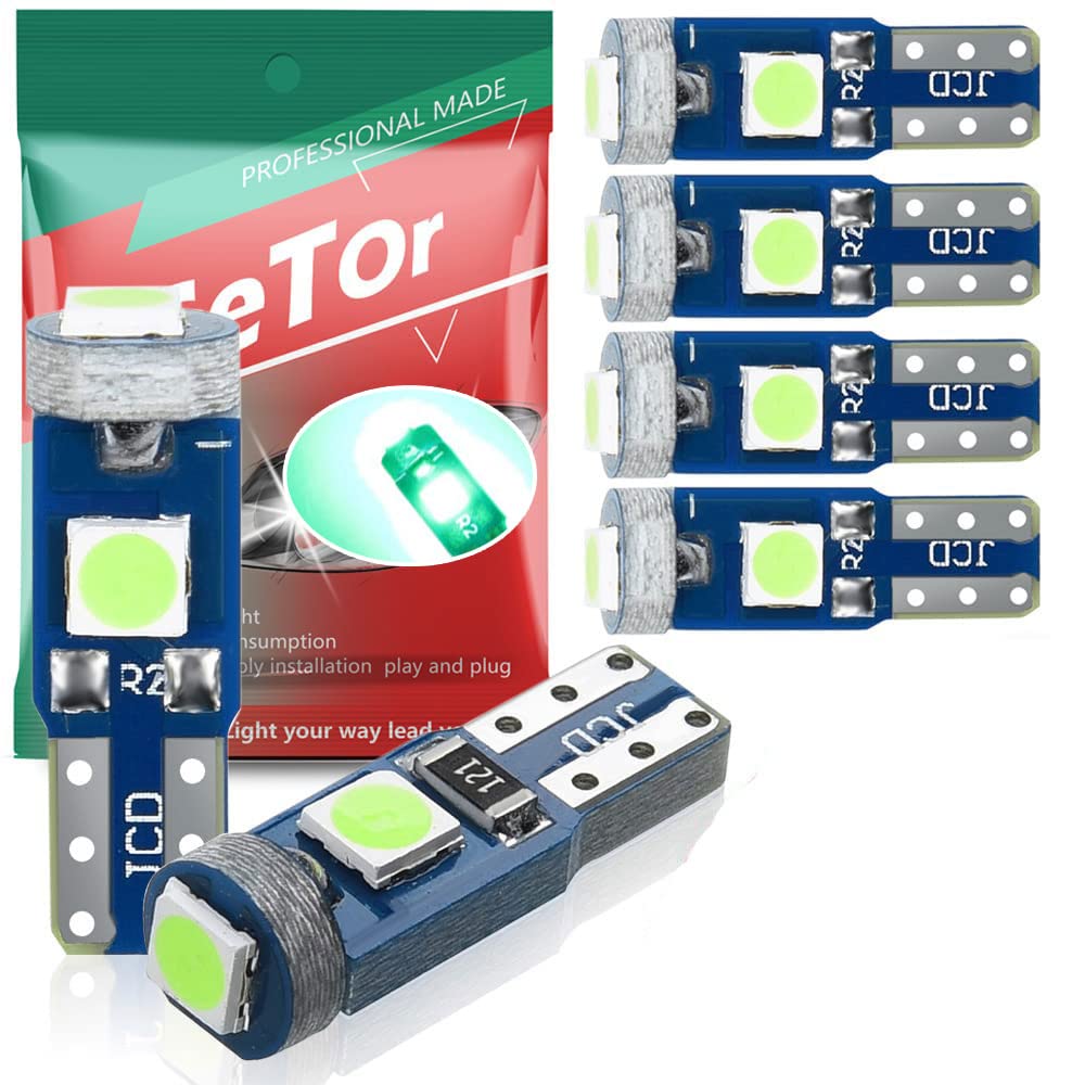 T5 LED meter bulb wedge bulb led t5 74 73 зелёный