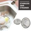 Durable Stainless Steel Sink Strainer Easy Install Remove Effective Food Filter Smooth Water Flow Practical Use