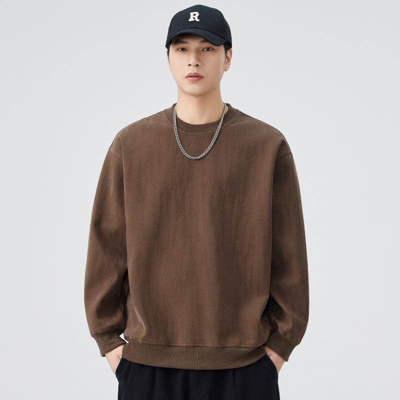 Мужская высококачественная толстовка с капюшоном из облачного хлопка с эффектом тай-дай - Осенне-зимний тренд, тяжелый вес XL кофейный