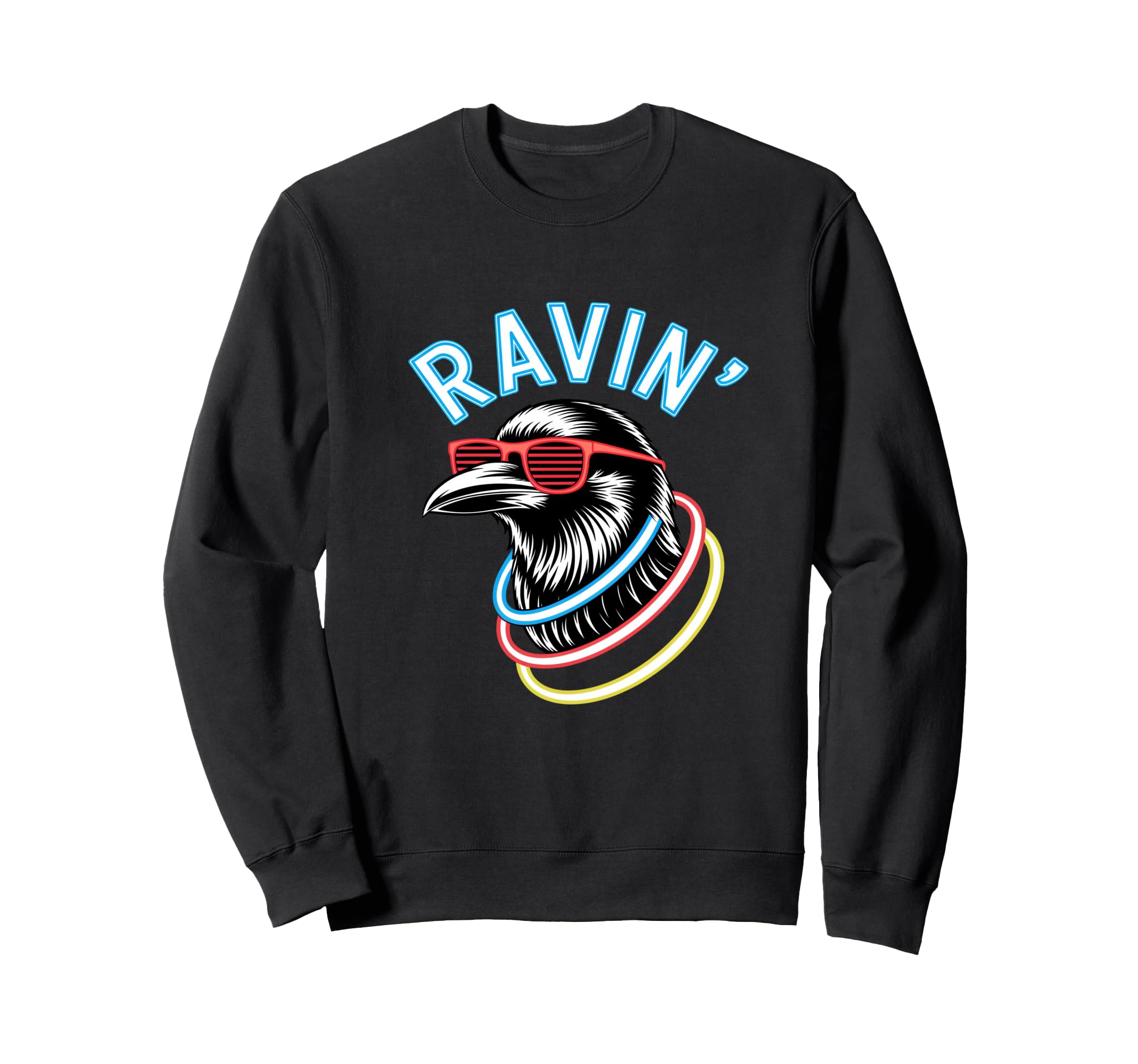 

Ravin Rabe Sunglasses Rave Festival Techno Electro Party Sweatshirt