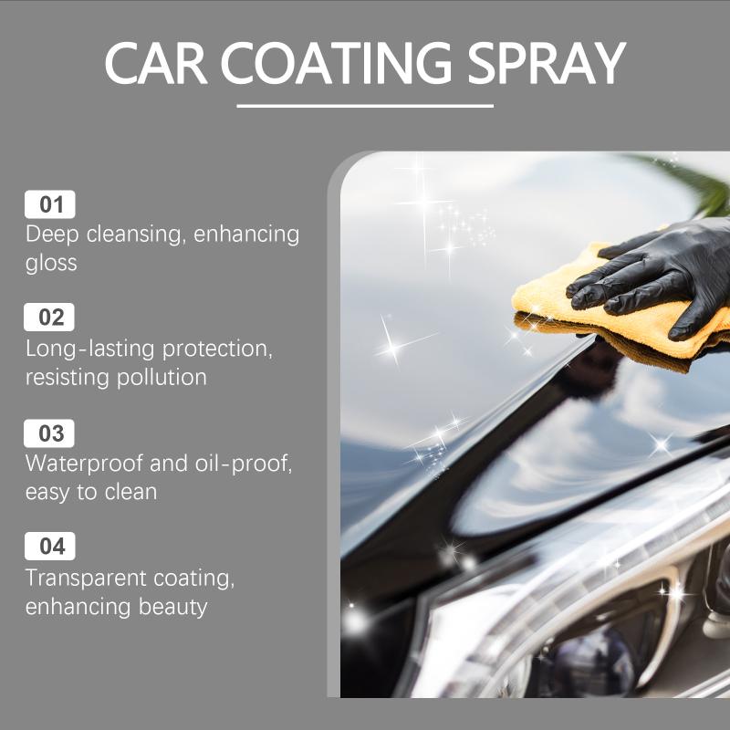 Car Care Ceramic Coating Spray All in One Remover High Shine Polish Hydrophobic Car Surface Protection
