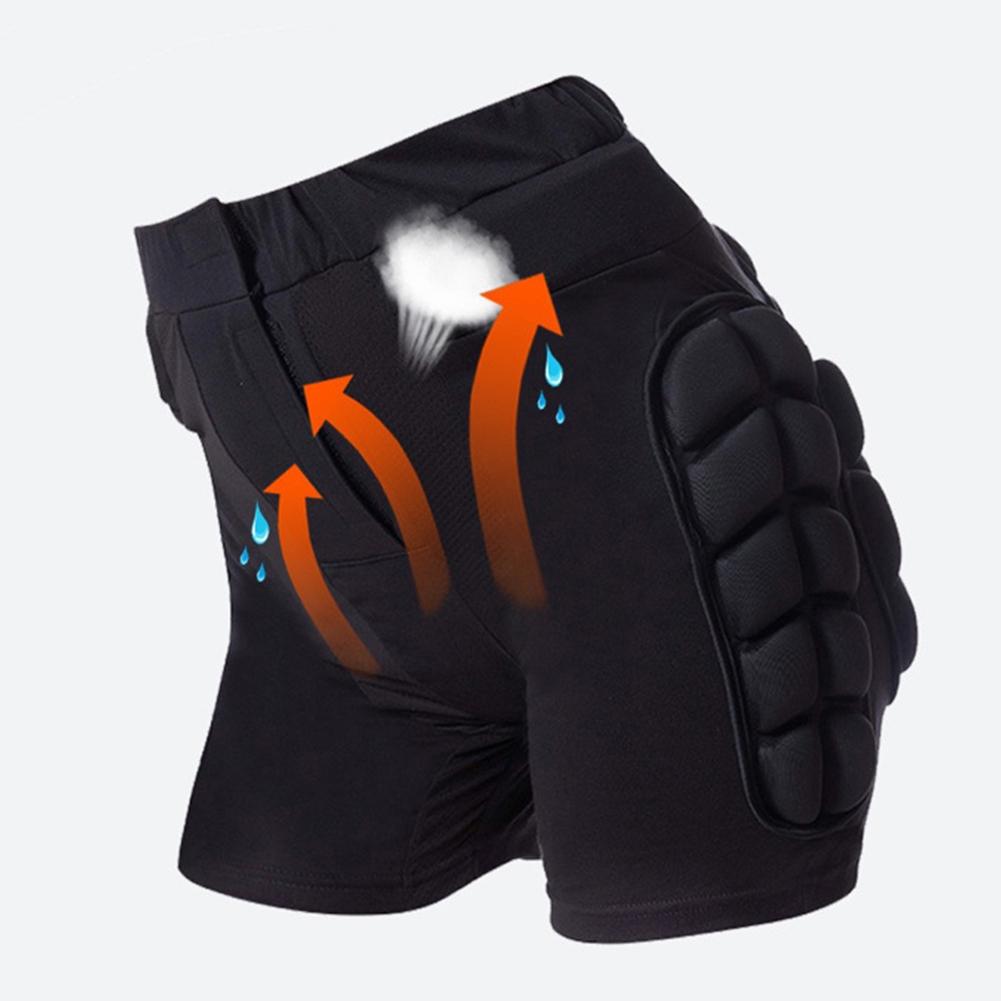 3D Protective Padded Shorts Winter Snowboard Butt Pad Guard Skating Protective Hip Pad Ski Ice Skating Roller Snowboard Gear