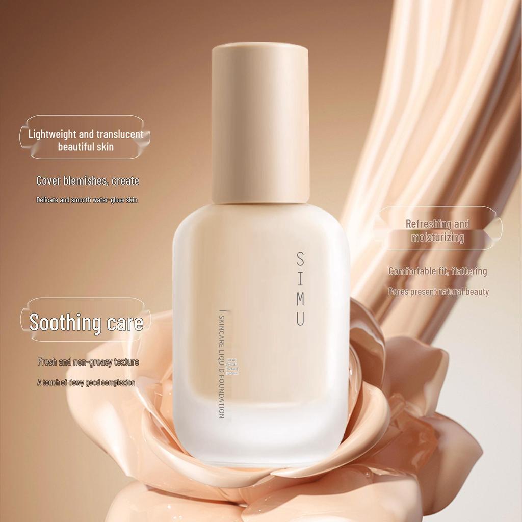 Silk Veil Long-Lasting Non-Caking BB Cream & Concealer for Oily Skin