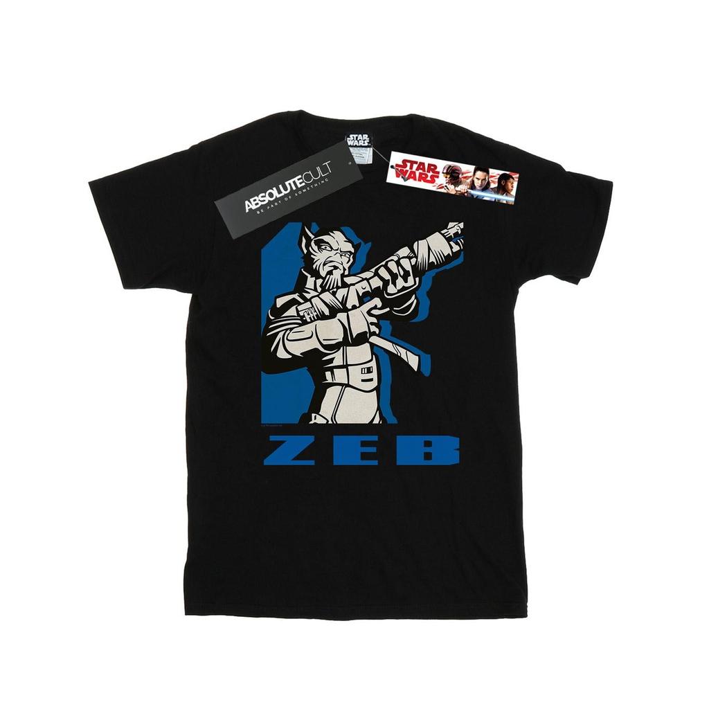 STAR WARS Mens Rebels Zeb T-Shirt