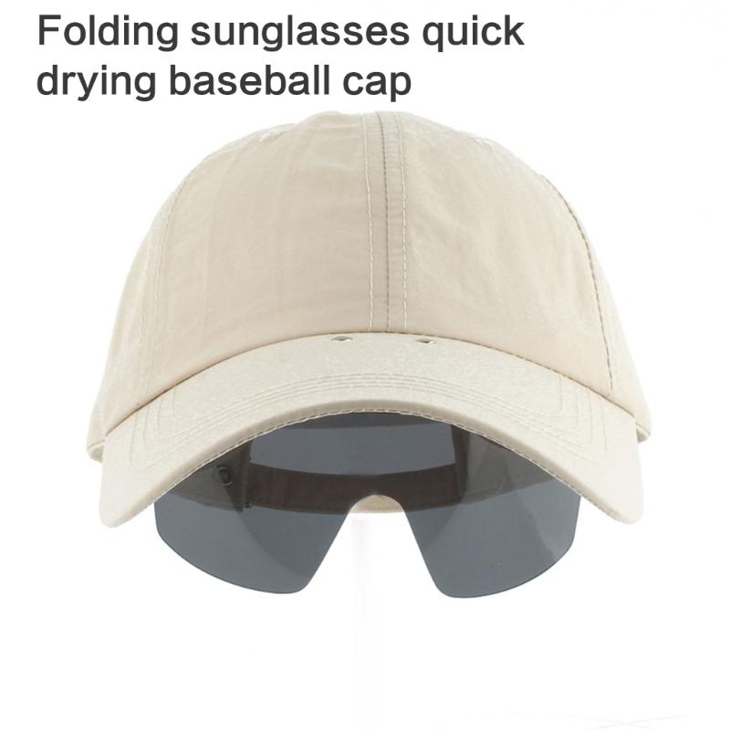 Quick Dry Baseball Hat for Girls Women Sunglasses Shades for Sports Gym Mountaineering Camping Hat Outdoor Activity
