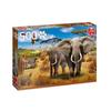 Puzzle 500 pièces - diset - savane africaine - animaux - mixte - enfant