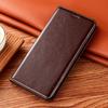 Phone Case for Samsung Galaxy S25 S24 S23 S22 S21 S20 FE Ultra Plus Edge Crazy Horse Genuine Leather Magnetic Flip Cover