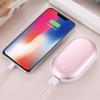 New Hand Warmer 5000mAh Power Bank 2in1 USB Rechargeable Winter Mini Hand Warmer Electric Pocket Heater Home Warmer Winter Gifts