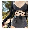 Zhou Yutong Women's 2024 Sexy Bikini with Cover-Up - Influencer Style Conservative Two-Piece Swimsuit