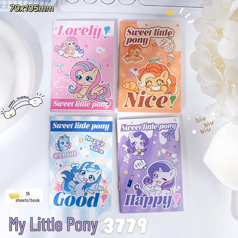 Cartoon Mini Notebook - Portable and Cute Student Reward Workbook