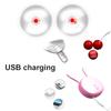 Nipple Sucker Vibrator Tongue Lick Nipple Suction Cups Vibrator Electric Breast Pump Breast Enlarge Massager Sex Toy for Woman