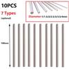 Round Bar Steel Rod Carbide HSS Lathe Tool Metrics