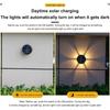 3-6Led Light Solar Light Outdoor Waterproof Garden Wall Lamp Decoration Fence Light Wall Light
