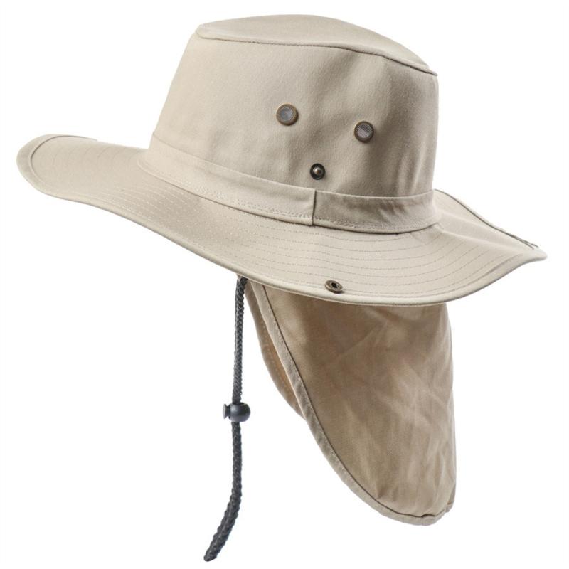 Breathable Sun Hat for Women Neck Cover Hat with Neck Flap Wide Brimmed Hat Adjustable Fashionable Sports Hat