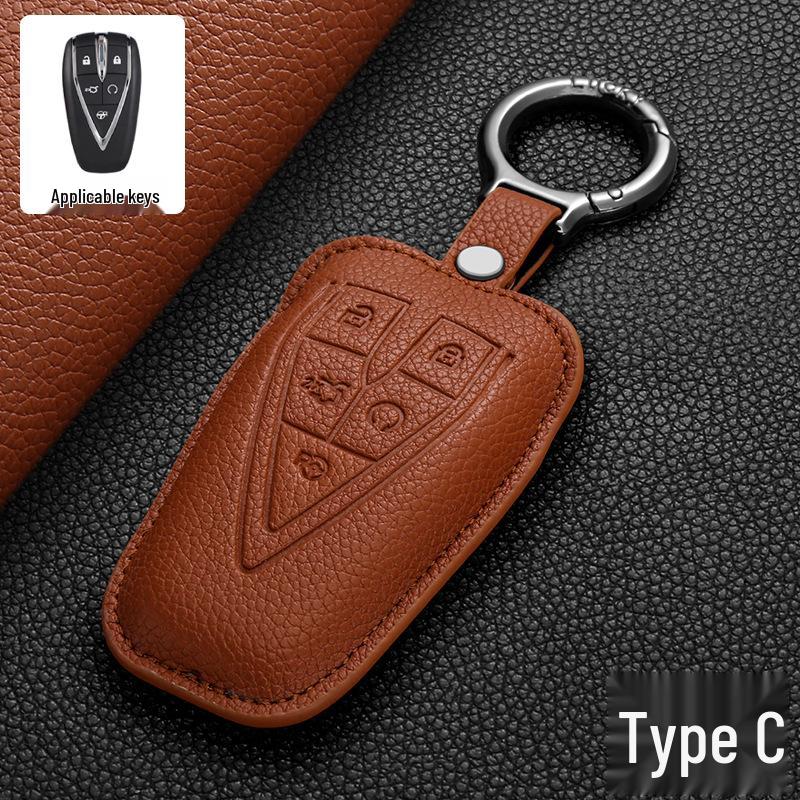 Changan Car Key Case for CS75 Plus, Yidong, CS35, 55, Unik, X5, Oshan Models