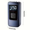 [Portable Tire Inflator] Portable Tire Inflator - Rechargeable Electric Pump with LED Flashlight and Nozzle Set,Suitable for Cars,Motorcycles,Bicycles