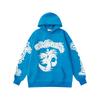 Mens Oversized Hoodie With Retro Moon Print Streetwear Sweatshirt Winter