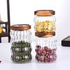 Borosilikatglas Versiegelter Behälter Lagerung und Vorratsglas für Weißen Zucker Trockenfrüchte Snacks Kaffeebohnenpulver Süßigkeiten Teeblätter