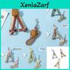 Pet Dog Traction Rope Cartoon Rabbit Design Nonextendable Nylon Lead For Small Medium Dogs