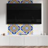 Samoprzylepny Panel Winylowy Z Nadrukiem Do Łazienki 100X50 Cm Dekoracyjny Elegancki Motyw