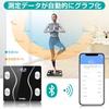 [2026 New Release] Body Scale, Body Fat Analyzer, Body Composition Analyzer, Bluetooth, Smartphone Connectivity, High Precision, Lightweight, Easy Sto