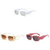 Fashion Square Pc Sunglasses With Uv400 Protection For Outdoor Sports And Travel