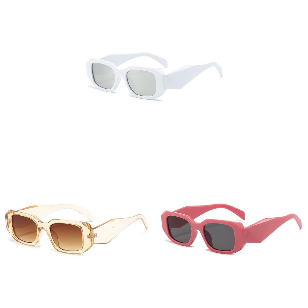 Fashion Square Pc Sunglasses With Uv400 Protection For Outdoor Sports And Travel