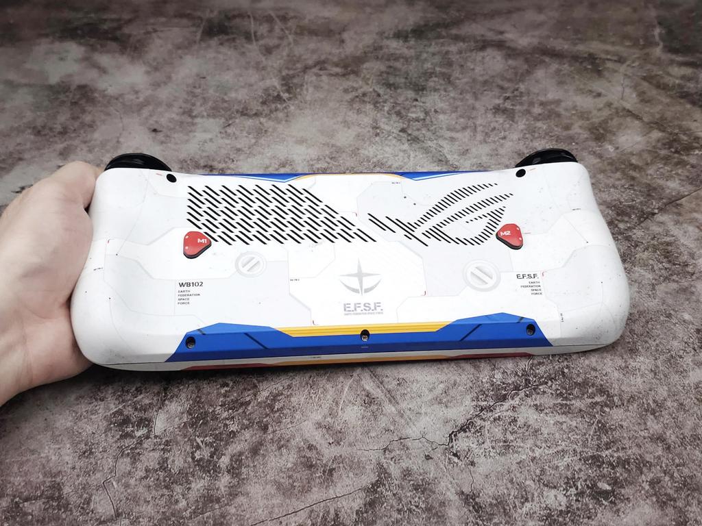 Rog Ally X Matte Skin. Gundam Edition Vollfolie Vinyl Skin für Rog Ally X (Entworfen von POP SKIN)