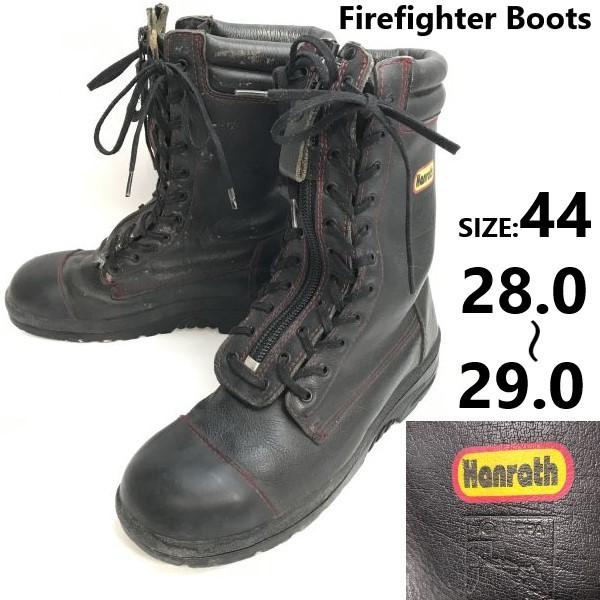 

Кожаные пожарные ботинки Hanrath Германия Размер 44 28.5 Черные Стальной подносок Пожарные ботинки
