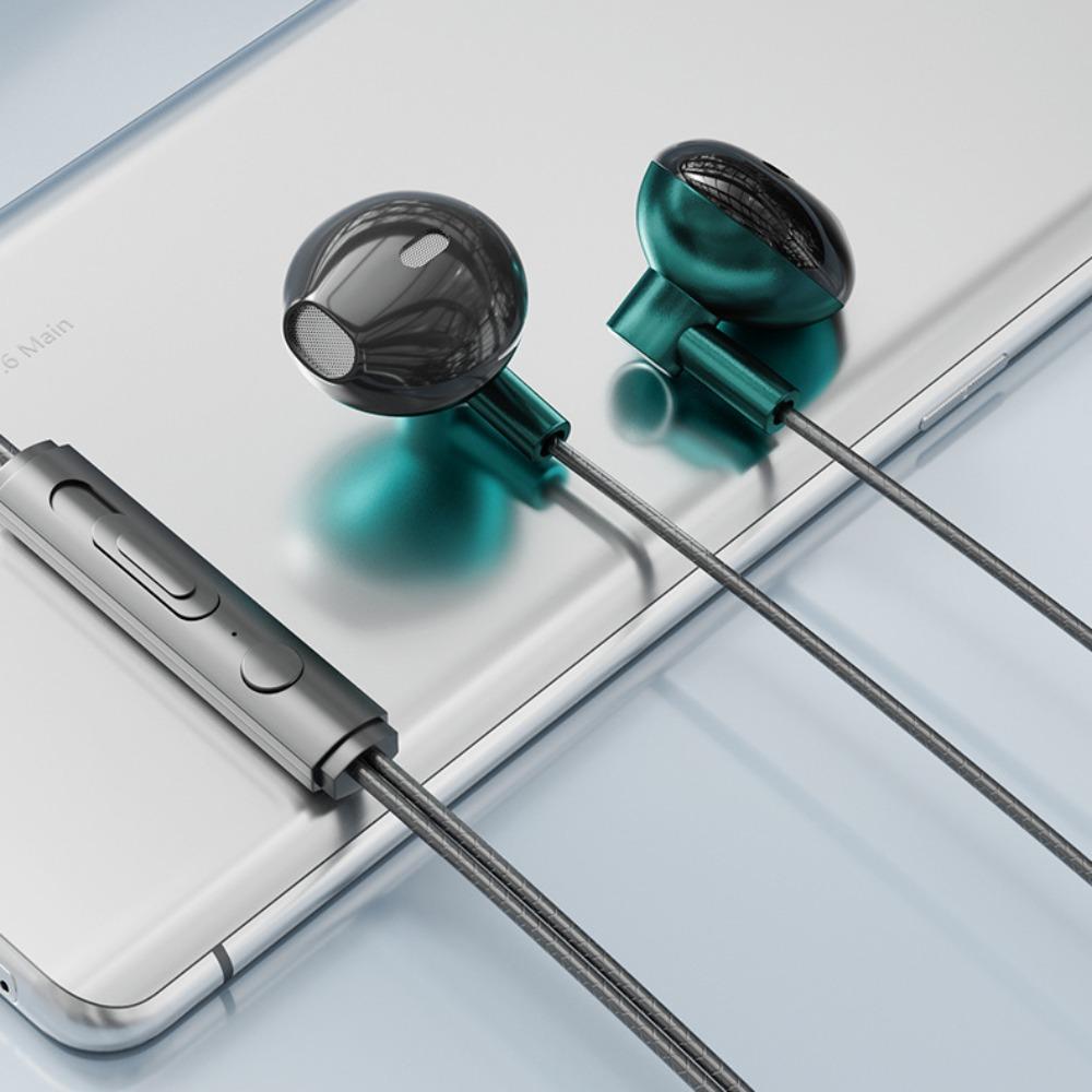 with Mic Wired Earphone 3.5mm Wired Headset Music Earphones Gaming Earphone Mobile Phone