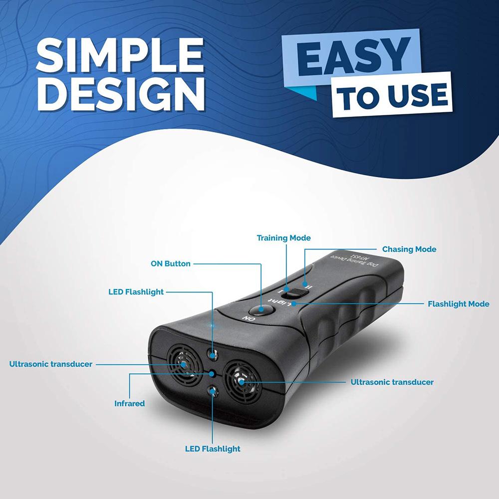 Dog Repeller for Aggressive Dog Ultrasonic Ultra Power Dog Repellents Anti Bark Training Device Pet Dog Bark Deterrent Training