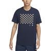 Logo Print Comfortable Quick-Dry Basketball Short Sleeve T-Shirt Men Tops Obsidian HF6072451