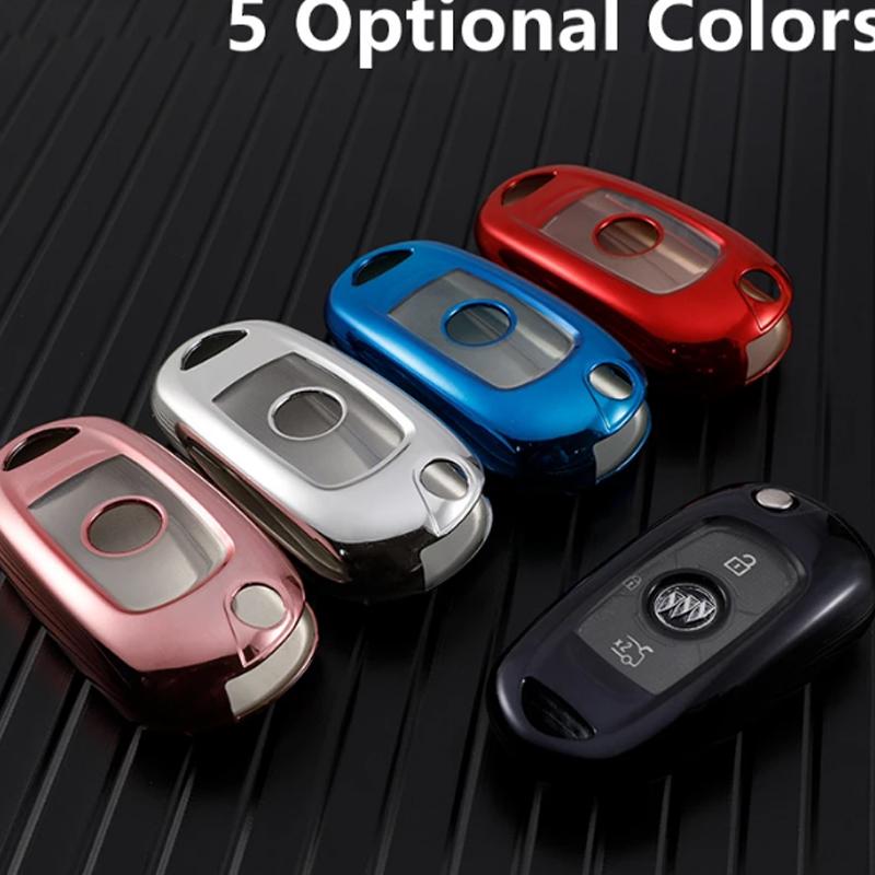 PRO Buick Verano Encore GX GL6 pro Opel Opel Vauxhall Astra K Corsa E Měkké pouzdro na klíče Kryt Taška Shell Key Protector