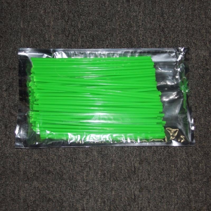 36PCS Motorcycle Wheel Rim Decor Spoke Covers Wrap Tubes Protector Accessories