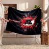 AZ Alkmaar Personalized Fleece Blanket With Football Logo, Custom Name Text Soft Warm Home Throw Blanket