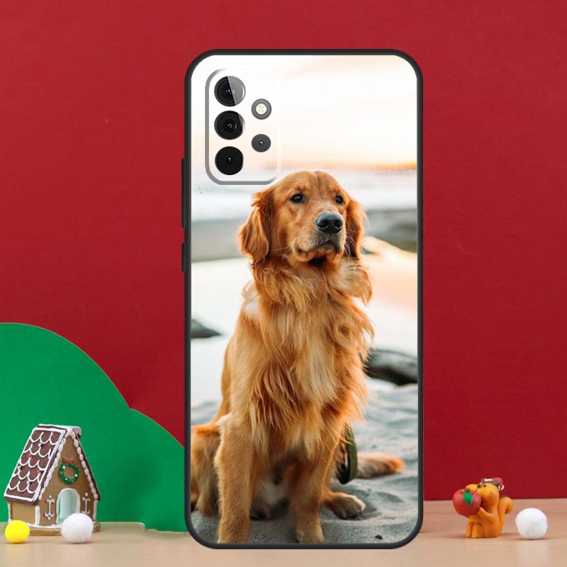 Golden Retriever Dog Case For Samsung Galaxy A55 A52 A32 A12 A33 A06 A16 A26 A36 A56 A15 A53 A13 A34 A54 A14 A17