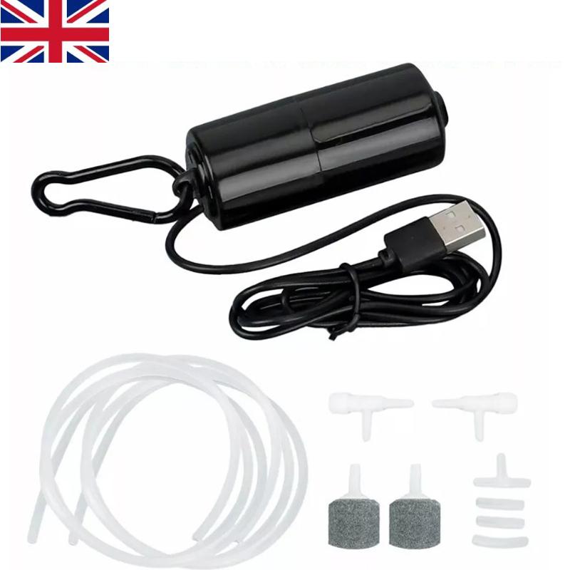

USB кислородный воздушный насос для аквариума Мини-аэратор для аквариума Бесшумные энергосберегающие инструменты 1