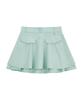 CHUCUCHU Pastel Double Flare Skirt (Light Green) Cbfss-Sk001W