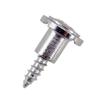 2Pcs Round Slotted String Retainer Guide Tree With Screw for Guitars